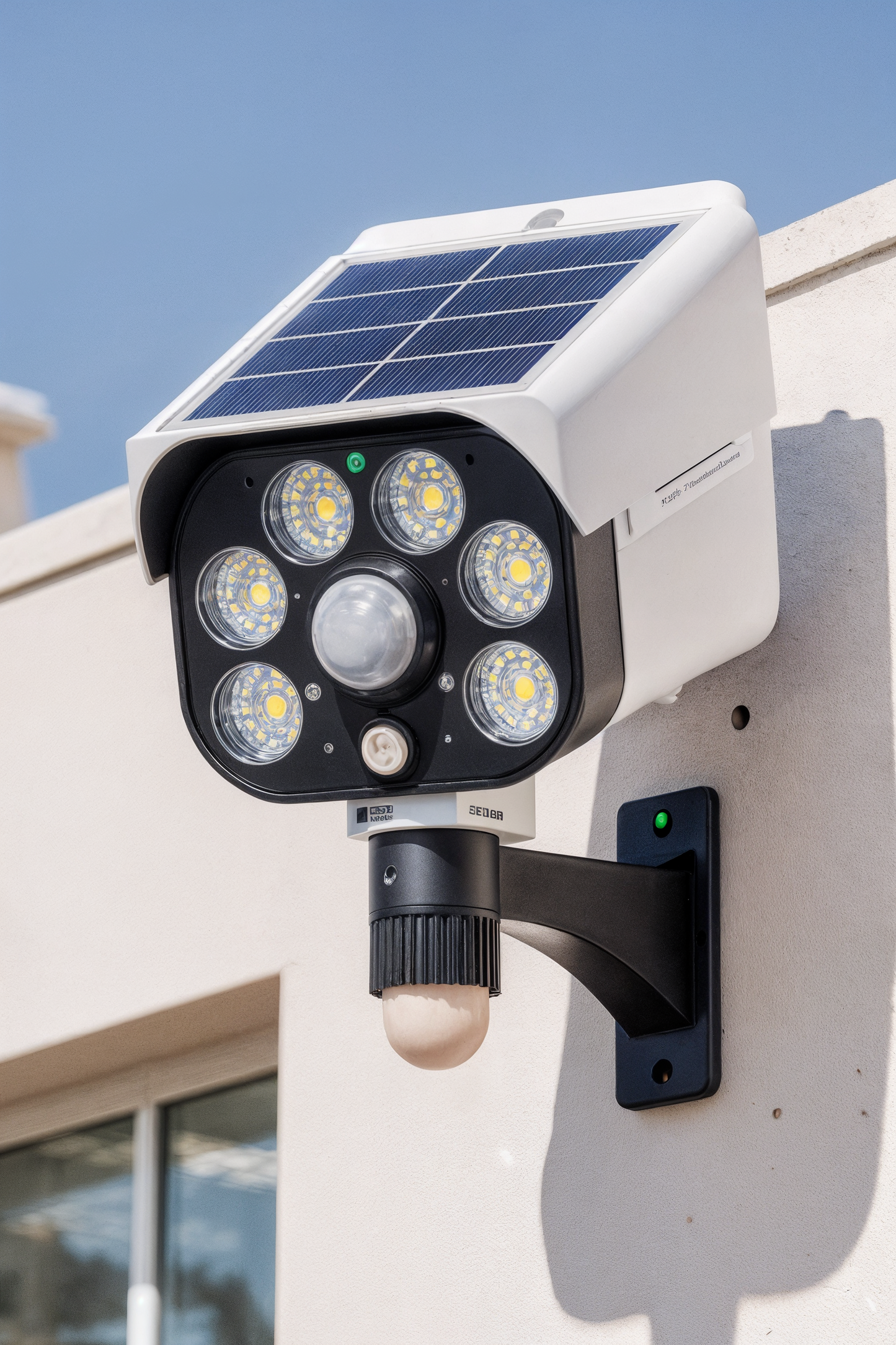 Lámpara Solar con Sensor de Movimiento – Panel solar